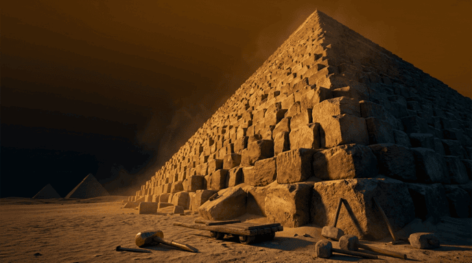 THE PYRAMIDS OF GIZA