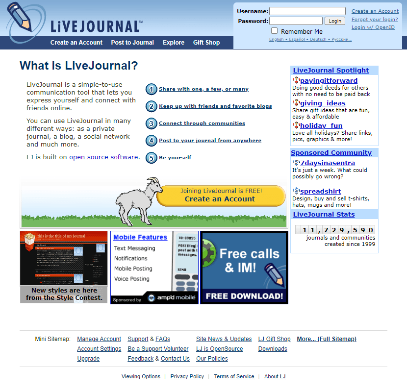livejournal